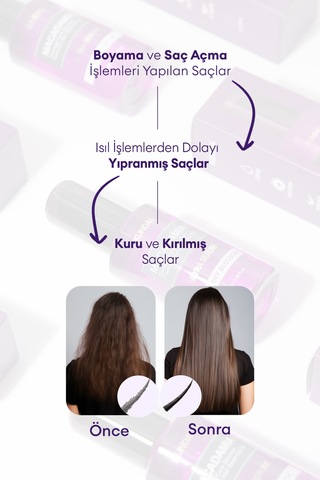 Kuru Ve Yıpranmış Saçlara Onarıcı Bakım Serumu Kundal Macadamia Ultra Hair Serum Blackberry Bay