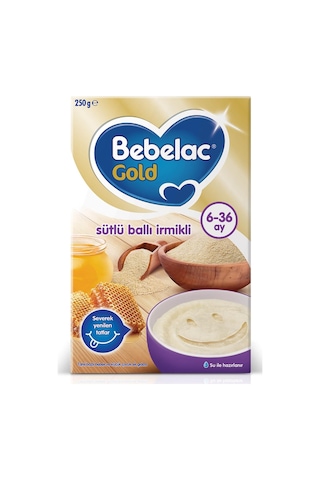 Bebelac Gold Sütlü Ballı İrmikli Kaşık Maması 250gr