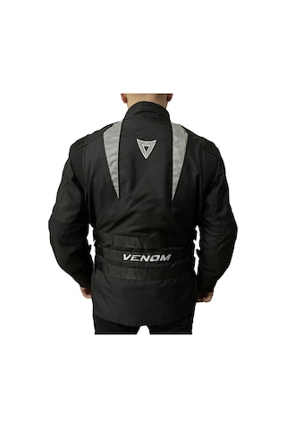 Venom Tourex Motosiklet Montu Siyah
