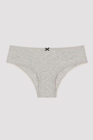 Penti Daily Lace Pamuklu 3lü Gri Hipster Külot
