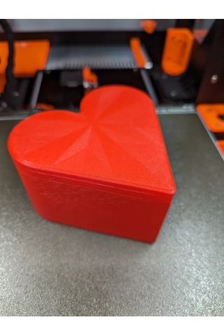 3d Baskı Şeklinde Kapaklı Hediye Kutusu Dekoratif Takı Yüzük Saklama Kutusu Sevgililer Günü 10x10x5 Cm Çok Renkli