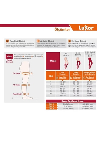 Luxvaris 810 Ccl2 Dizüstü Burnu Açık Ten Rengi Çorap No: 7