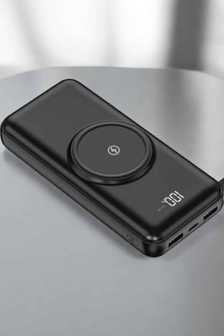 10.000 Mah Powerbank 4 Portlu Hızlı Şarj Dijital Göstergeli renkli
