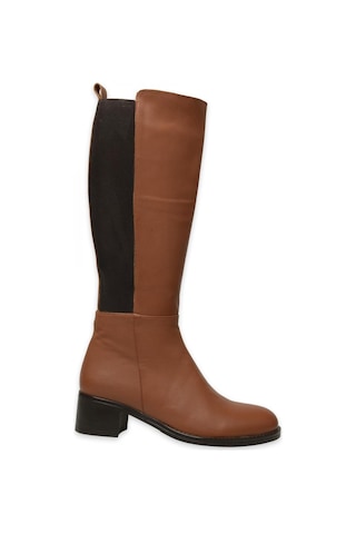 Mammamia D24kc-5035 Günlük Taba Kadın Çizme Taba