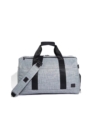 Herschel Novel Duffle Tech El Valizi 11291 Raven Crosshatch Çok Renkli