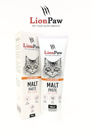 Kedi Malt Macunu 100g Tüy Yumağı,kusma Önleyici,taurin,biotin Sindirim Destekli Kedi Damlası Hediye