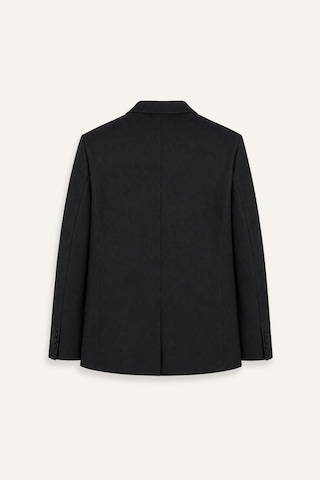 Defacto Slim Fit Çentikli Yaka İki Düğmeli Blazer Ceket F7690ax26aubk27 Siyah-bk27