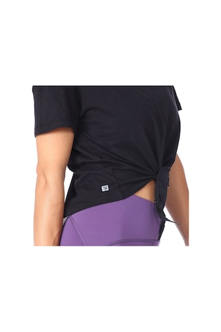 Sportive Bagtee Kadın Günlük Stil Tişört 711028-syh Siyah