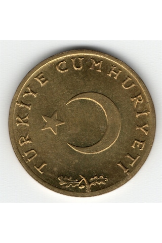 1 Kuruş 1961 Çil Eski Madeni Para