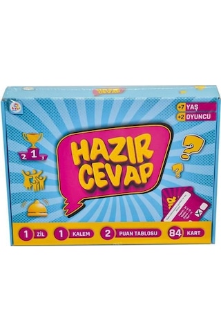 Laço Hazır Cevap Lc7506 Çocuklar İçin Eğitici Ve Öğretici Kutu Oyunu