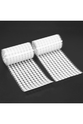 Pazly 1000 Çift Kendinden Yapışkanlı Velcro Disk, 10/15/20mm, Polyester/naylon, Ayakkabı İçin, Çevre Dostu, Güçlü
