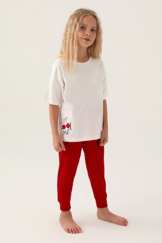 Rolypoly Cool Girl Krem Kız Çocuk Pijama Takımı 5274-42945 Krem