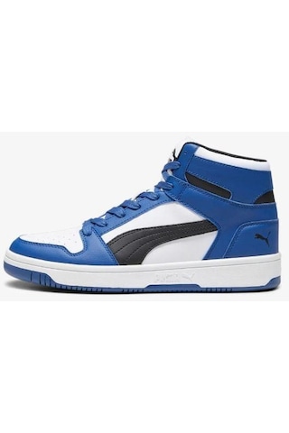 Puma Rebound Layup Ayakkabı 369573 36 Beyaz - Mavi
