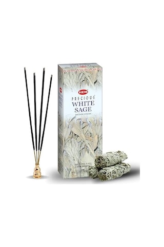 Weisser Adaçayı 100 Tütsü Çubuğu 5 X 20 Stick Paket Acı Kahverengi