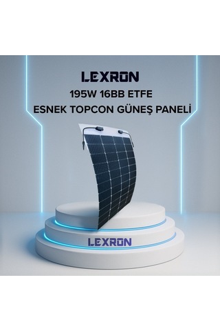 Ecosol 195w 16bb Etfe Esnek Topcon Güneş Paneli