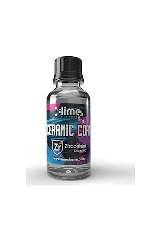 Lime Cleaner Nano Teknoloji Zirkonyum Katkılı Seramik Kaplama Ve Boya Koruma 30 Ml 10h