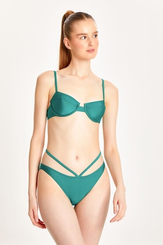 Too Salty Swimwear Kadın Yeşil Balenli Bikini Takımı 24s103st Renkli