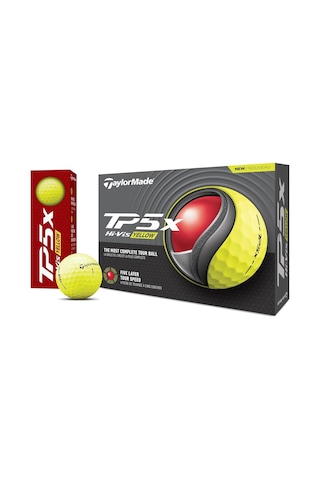 Taylormade Tp5x Golf Topu, 5 Katmanlı, Tour Hızında, Yüksek Spin Kontrolü Ve Clearpath Hizalama Kod 003719 Çok Renkli