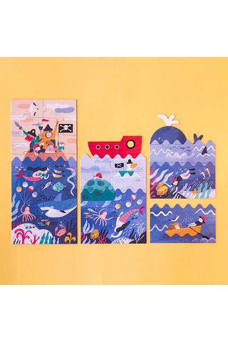 Londji Discover The Treasure Puzzle Canlı Renkler