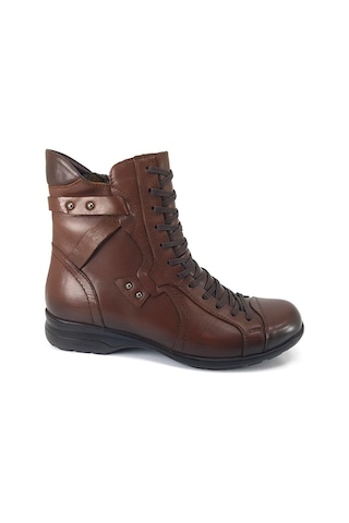 Forelli 18353 Retro İnce Taban Deri Genç Kadın Bot 001