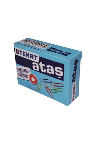 Temat 22837 Renkli Ataş 28 mm