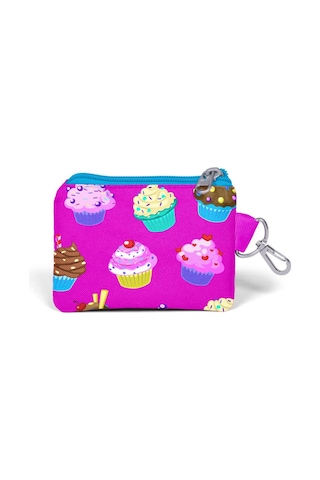 Coral High Kids Lavanta Pembe Cupcake Desenli Bozuk Para Çantası 21700