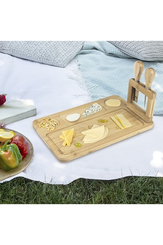 Naturalove Bambu Peynir İkram Tabağı - Mıknatıslı