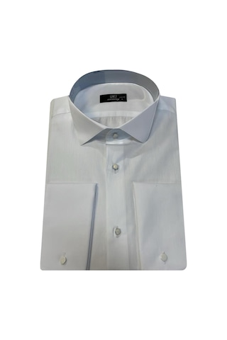 Uki Beyaz Smokin Gömlek Beyaz
