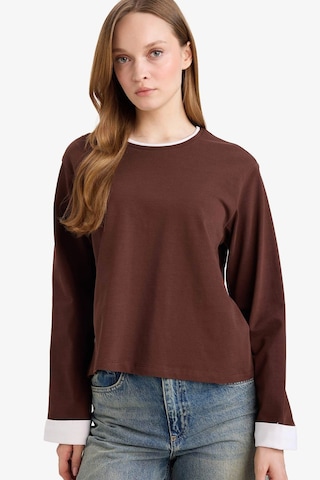 Defacto %100 Pamuk Loose Fıt Tunik G8576ax26spbn341 Kahve-bn341