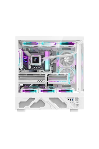 Dragos DRX7988 i5-14400F 16 GB 512 GB M2 NVMe SSD 8 GB RTX5060 24.5" Free Dos Masaüstü Oyuncu Bilgisayarı