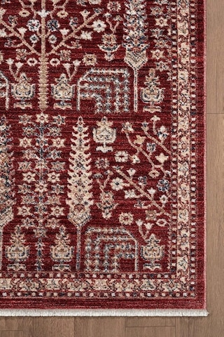 Renkli Vintage Modern Salon Koridor Yatak Ve Oturma Odası Halısı Turuncu