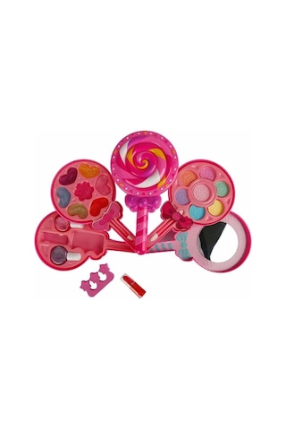 Sunman 10384 Pretty Pınky Lolipop Şekilli Makyaj Güzellik Seti - 10052