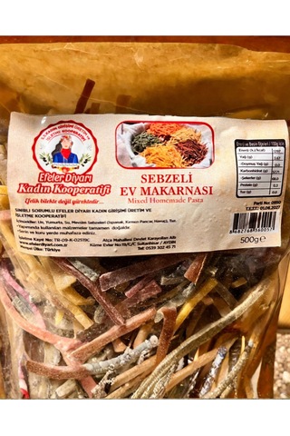 Sebzeli Ev Makarnası 500 Gr