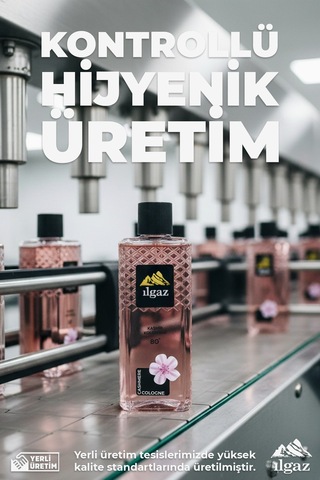 Kaşmir Kolonyası 400 Ml 80 Derece, Zarif & Çiçeksi Ferahlık Elegance Series