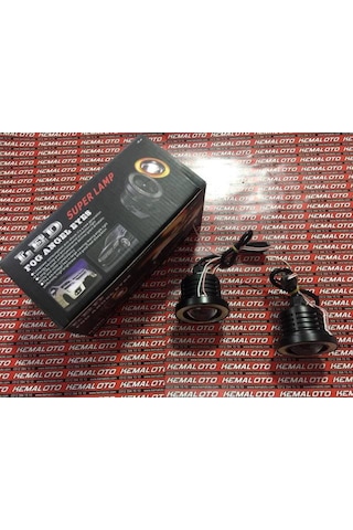 Angel Halkalı Yuvarlak Led Sis 7.5cm
