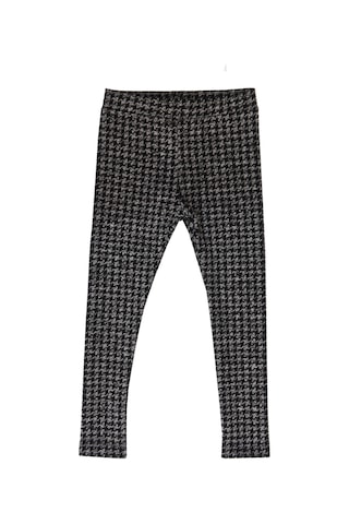 Luess Jakarlı Slim Kız Çocuk Tayt Sütlü Kahverengi