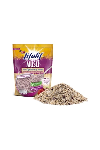 Eti Lifalif İnce Öğütülmüş Müsli Hibiskuslu 2 x 250 G