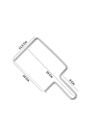 Mybru Paslanmaz Çelik Peynir Dilimleme Peynir Kesme Aparatı Yedek Tel Metal