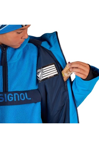Rossıgnol Rossignol Strawpile Unisex Çocuk Mavi Kayak Ceketi 7021