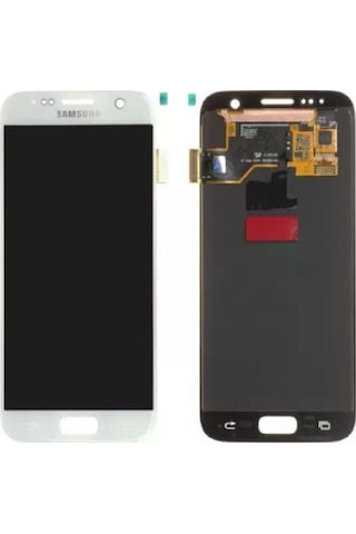 Samsung Uyumlu Galaxy S7 G930 Lcd Ekran Dokunmatik Beyaz Renk