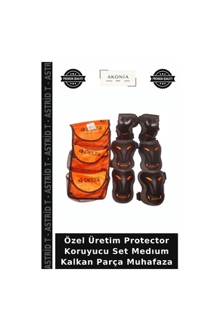 Özel Üretim Protector Koruyucu Set Medıum Kalkan Parça Muhafaza Çok Renkli
