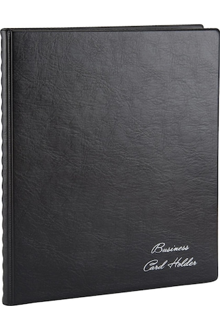 Kartvizit Albümü 8 Sıralı 320 Kartlık 23x26,5 Cm