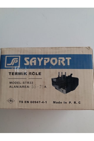 SAYPORT STR33(55-70A) TERMİK ROLE
