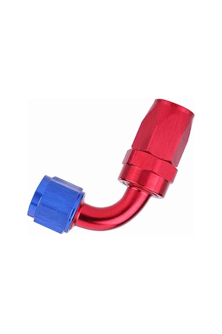 Kosona An10 Alüminyum Araç Yağ Soğutucu Bağlantısı - 90 Derece, Kırmızı-mavi, Yüksek Basınçta Sızıksız, Yakıt Borusu Ve Soğutucu Uyumlu