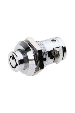 Besthome1 Suntek Krom Kaplama Için Çinko Alaşımlı Boru Kam Kilidi Ve 2 Anahtarlı Takım