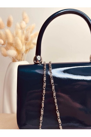 Elora Atelier Elora Gloss Lacivert Çanta Çok Renkli