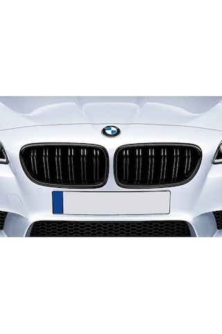 Bmw F10 M5 Piano Black Çift Tırnak Ön Böbrek Panjur