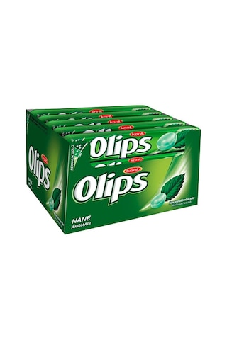 Kent Olips Yeşil Nane Aromalı Bonbon Şekerleme 24 x 28 G