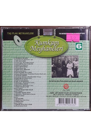 Plak Değildir Cd Dir Cd Kumkapı Meyhaneleri Sevilen Meyhane Şar