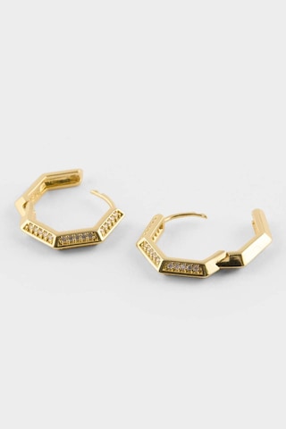 Defacto Reis X DeFacto 2'li Gold Küpe G4177AXNS